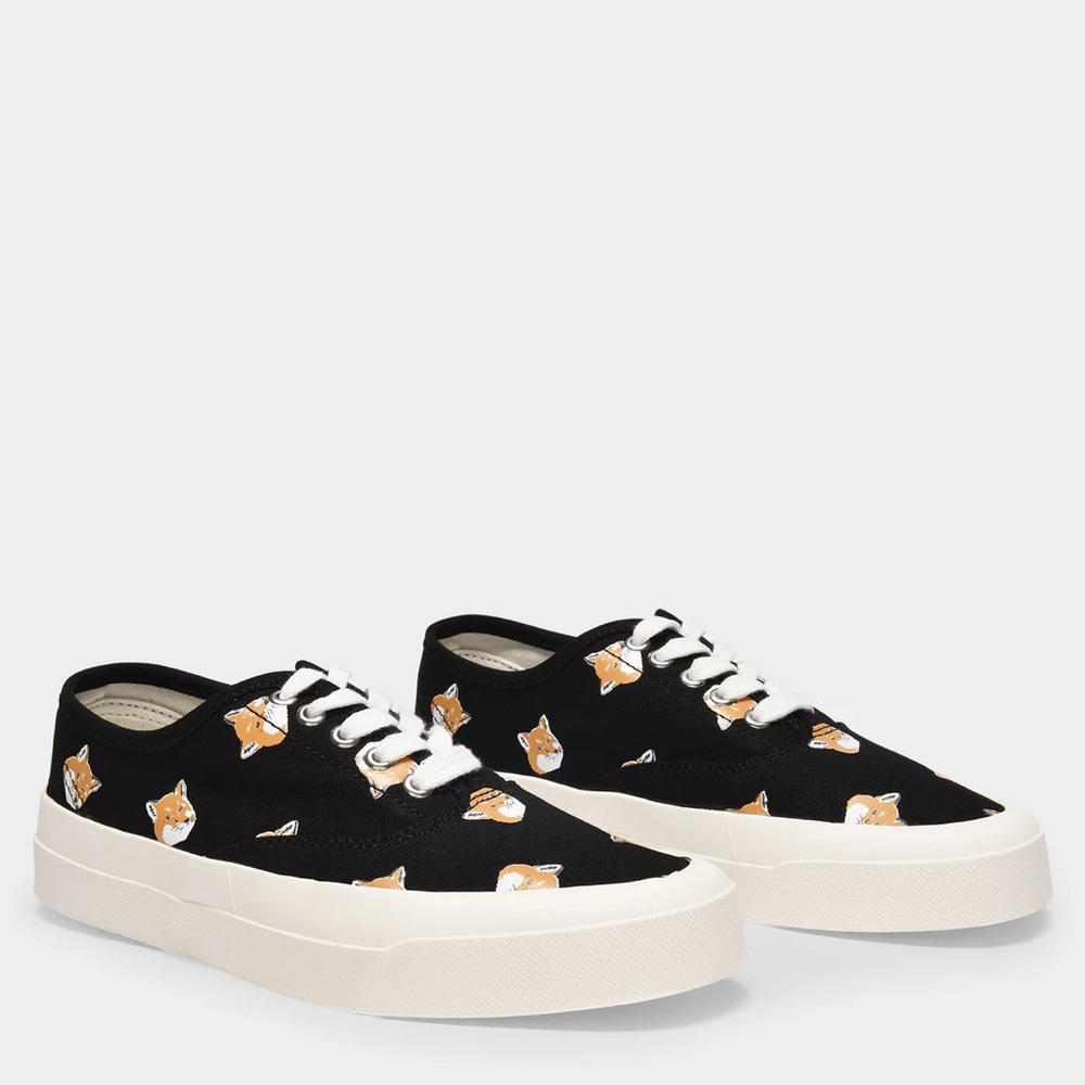MAISON KITSUNE All Over Fox Head Sneakers